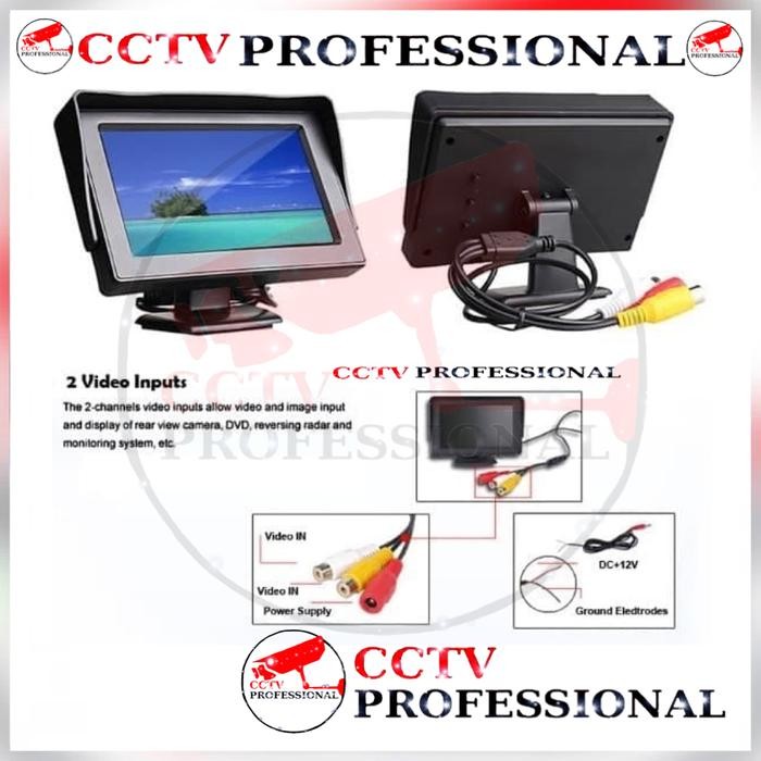 MONITOR CCTV KASIR MINI TIDAK MEMAKAN TEMPAT CUKUP SIMPEL
