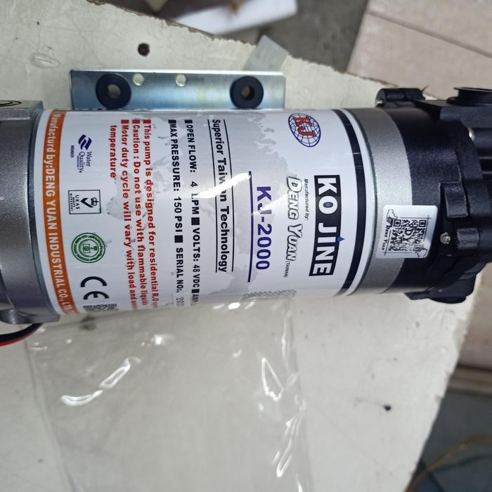 Sale Kojine Kj 2000 Pompa Ro Booster Kojine Kj 2000 Dengan Adaptor