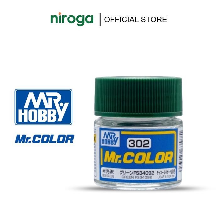 Pilihan- Mr. Color C302 Green Fs34092 Mr. Hobby Lacquer Cat Model Kit