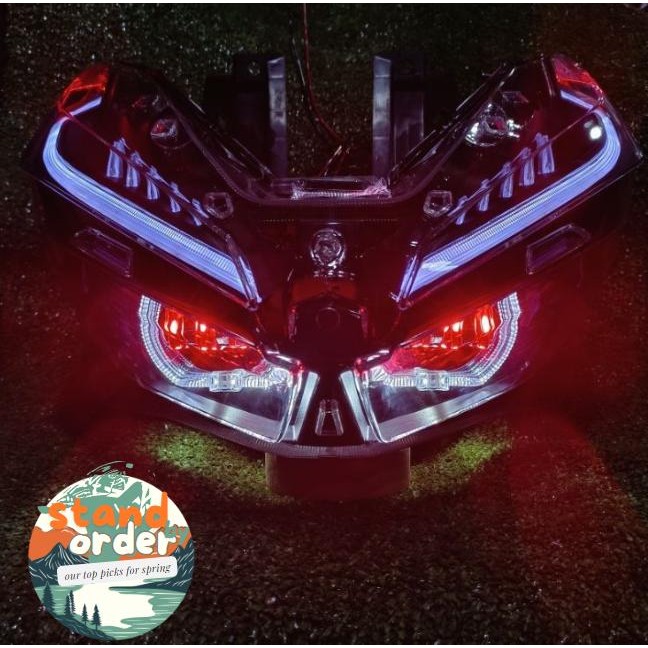 LAMPU PROJIE & DAYMAKER ALIS RGB/RUNNING VARIO 150/125 NEW/VARIO 2018_2023.