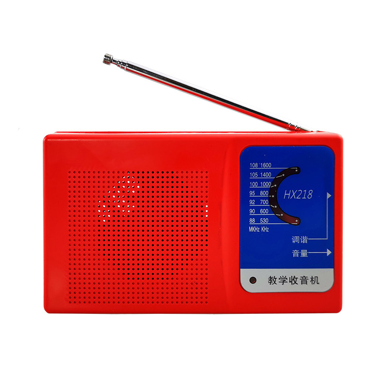 FM AM Red Radio Production DIY Electronic Kit Welding Process School Teaching Training Electronic