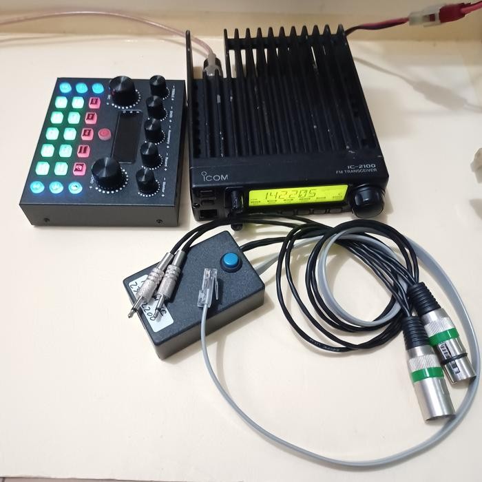 PTT BOX RIG YAESU RADIO BALAP RESING