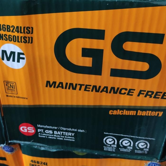 aki/accu mobil ns60LS Gs astra mf (45ah)