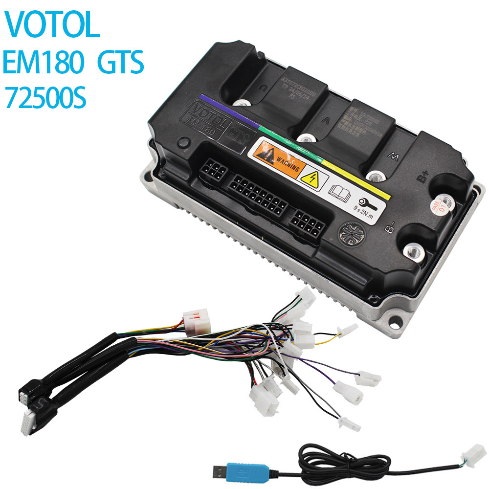 VOTOL EM180GTS 72500S 200A 3-5kw brushless DC Controller QS Motor Electric motorcycle Motor scooter
