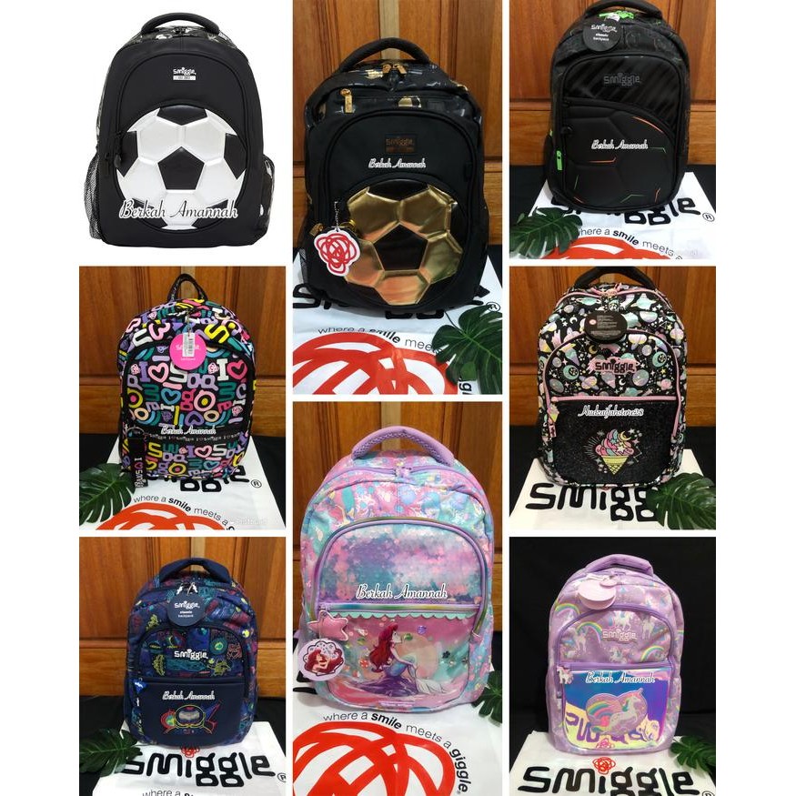 smiggle cowo cewe/backpack smiggle/tas smiggle original