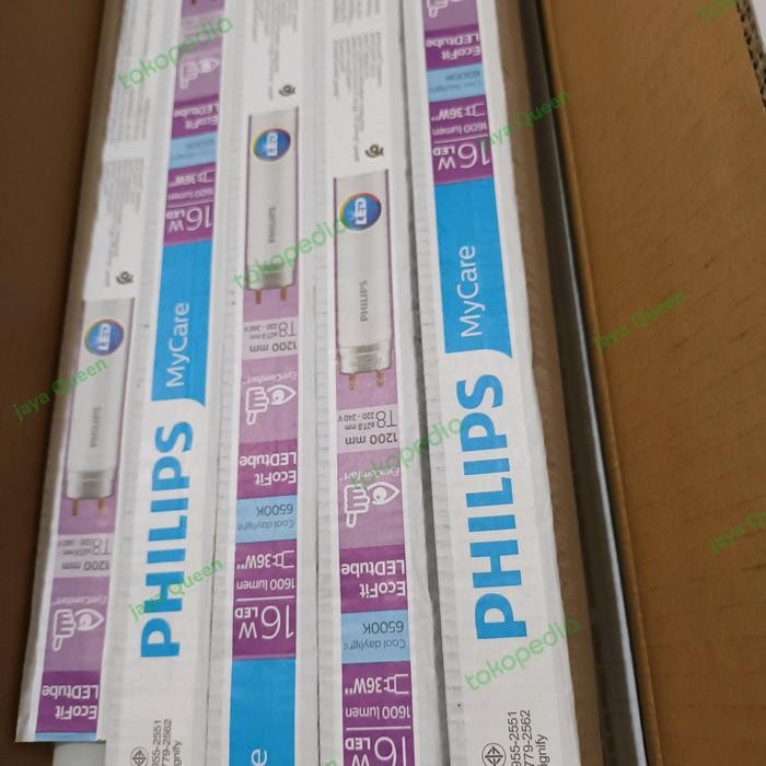 Promo Philips Ecofit Led Tube 16 Watt/Tl Led Ecofit Philips 16 Wat Putih