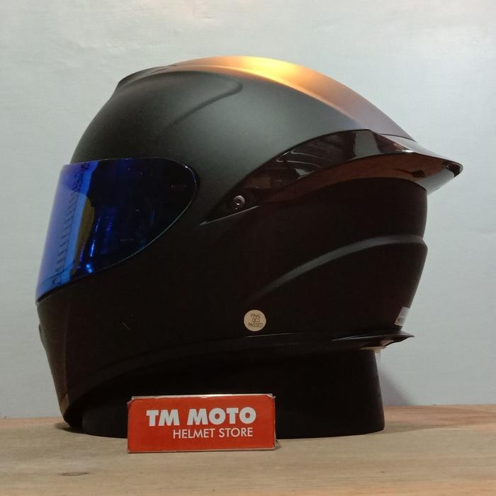 SNAIL FFS2 MATT BLACK / IRIDIUM VISOR