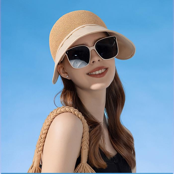 Promo Topi Dewasa Wanita Topi Visor Wanitatopi Lebar Wanita Pelindung Mataharitopi Wanita Hijab