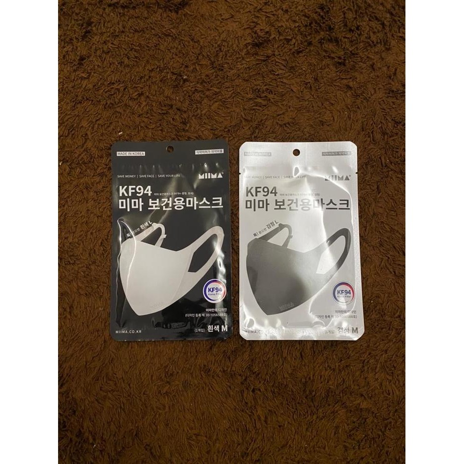 New miima mask kf94 kim seon ho size M