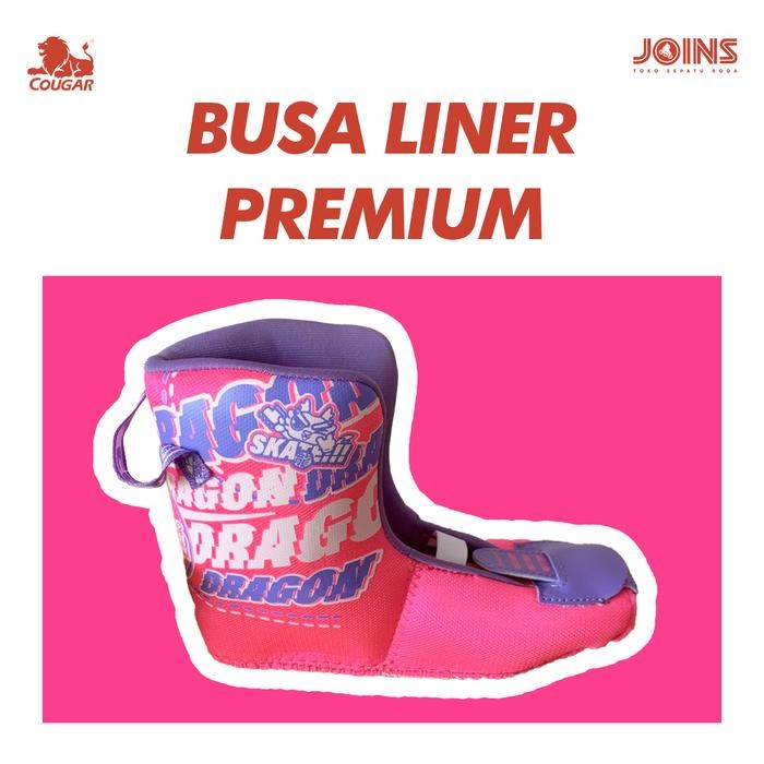 Sepatu Roda Anak Inline Skate Cougar MZS887PS QS Set Pink