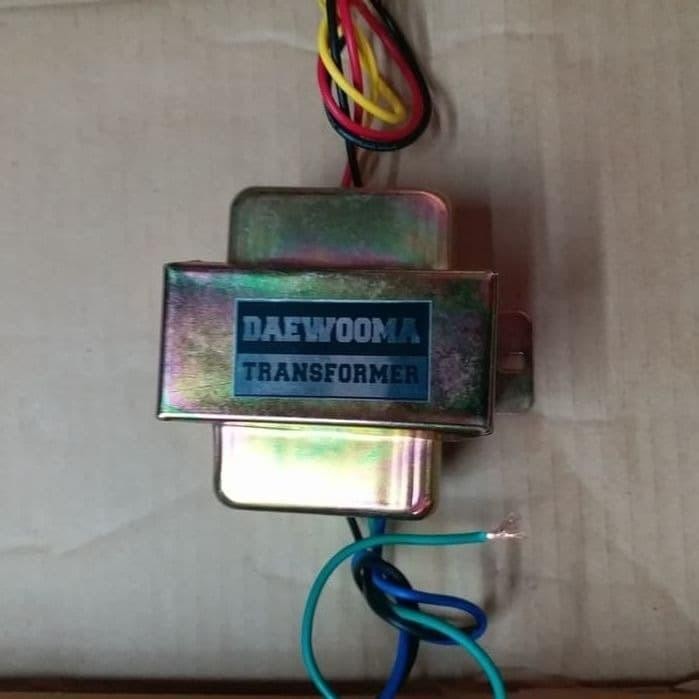 Trafo Tavo Step Up Step Down 220V/380V To 12V/24V 1A