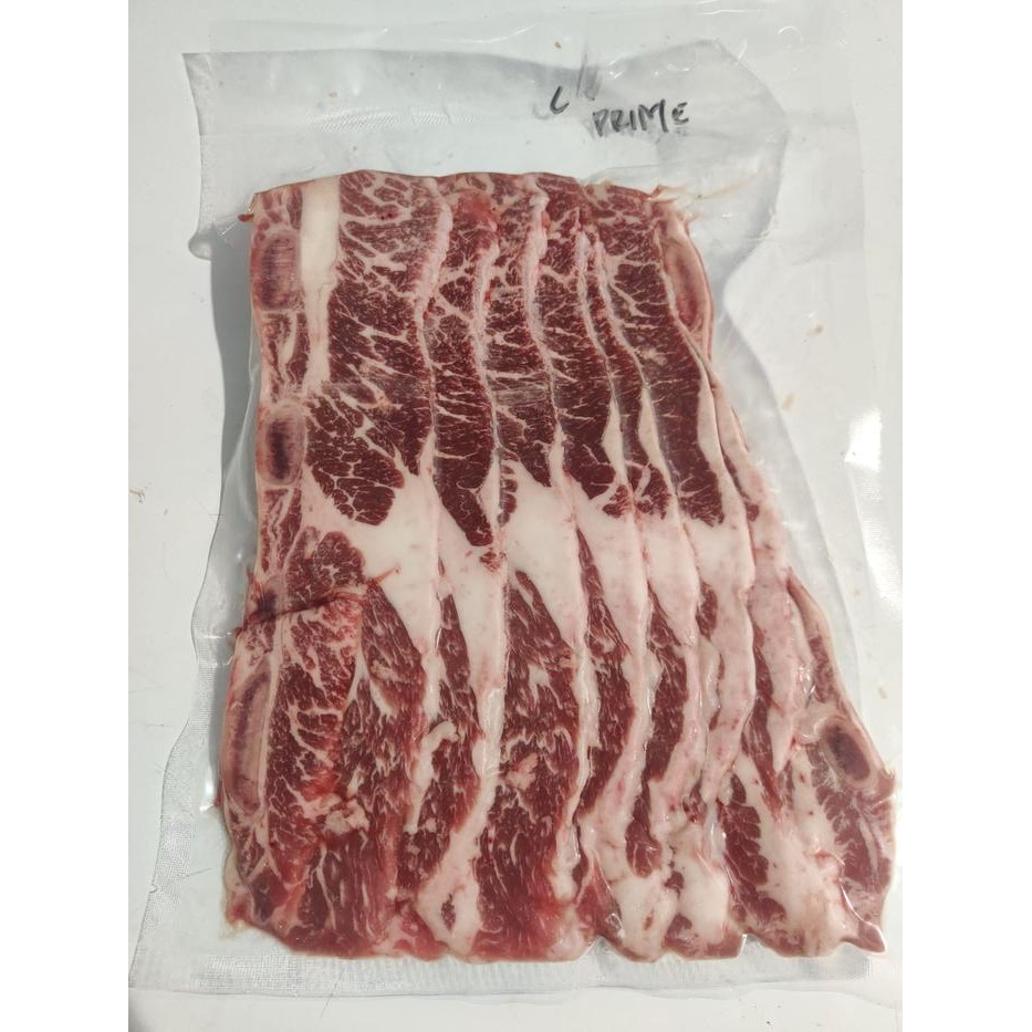 Instanbisa- Us Beef Galbi / Kalbi Chuck Short Ribs Bone In Shortribs Usda Prime -