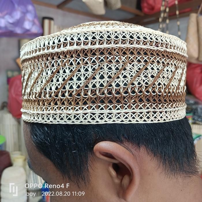 ASLI Peci/Songkok Rotan Asli kalimantan READY STOCK