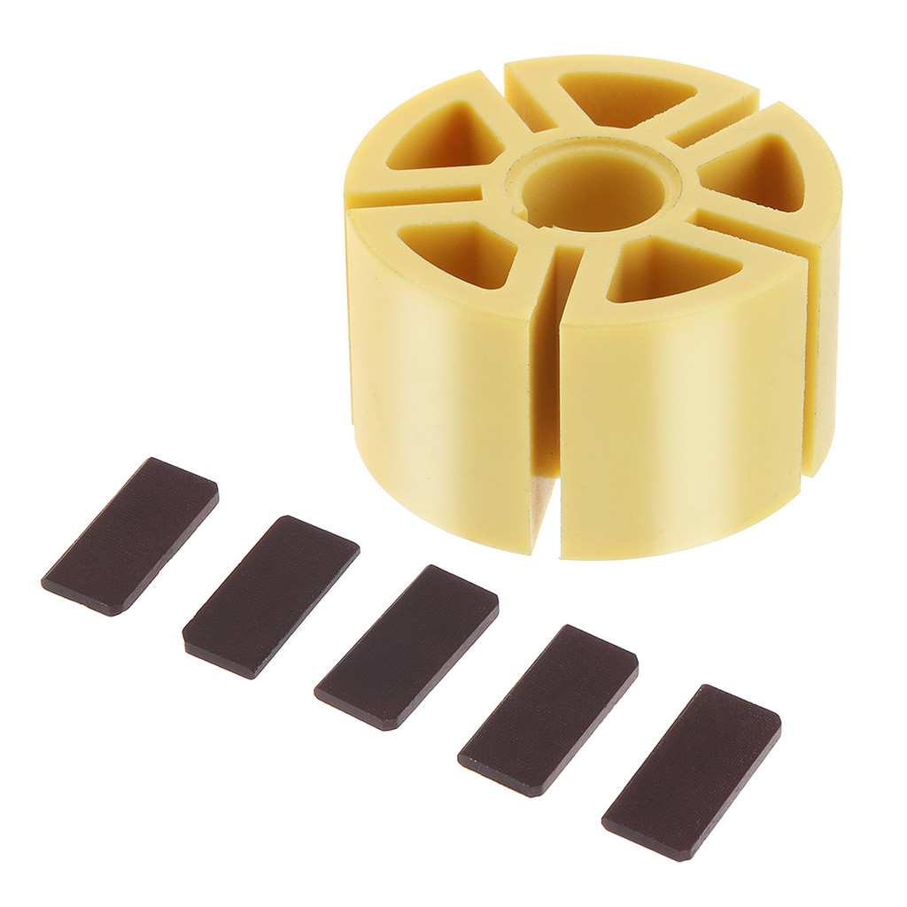 5 Inch Pneumatic Sanding Machine Rotor With Blade Sander Polisher Accessories Plastic Rotor Vane Pne