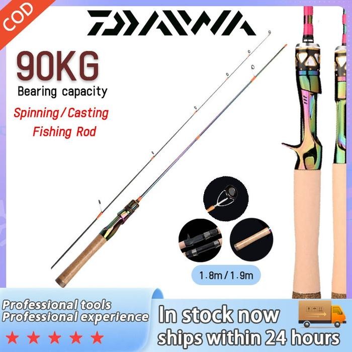 DAIWA Joran daiwa reel joran pancing spinning joran pancing casting joran pancing reel 180cm 198cm