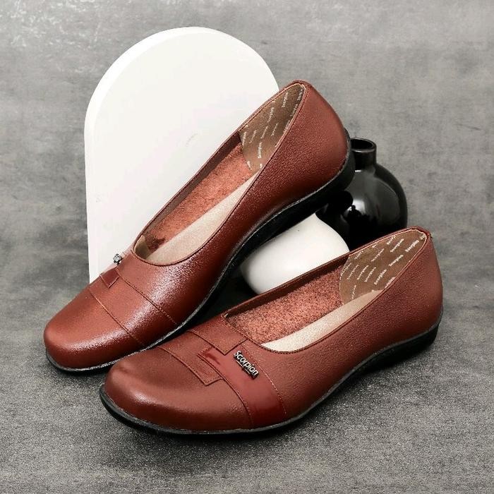 Original Scorpion 6057 Sepatu Formal/Casual Untuk Wanita