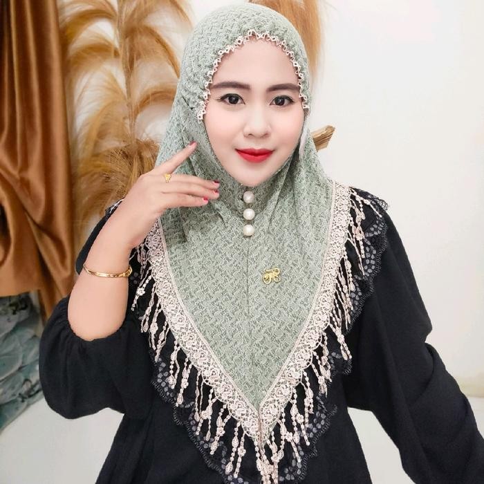 Prom0Besar- Hijab Instan Fo Gauri Pet Mukena