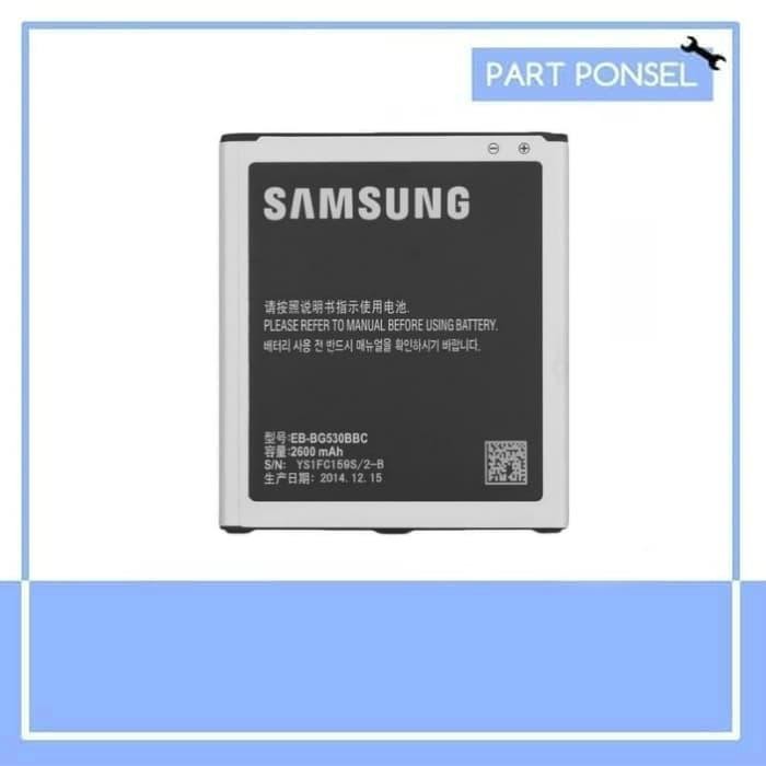 Original Baterai Handphone Samsung Grand Prime G530 J2 Prime J3 Pro Batre HP Tepercaya