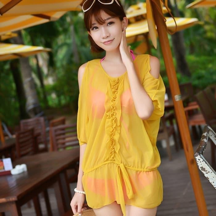 BERKUALITAS Bikini pantai cewek imut baju renang swimsuit sexy korea style