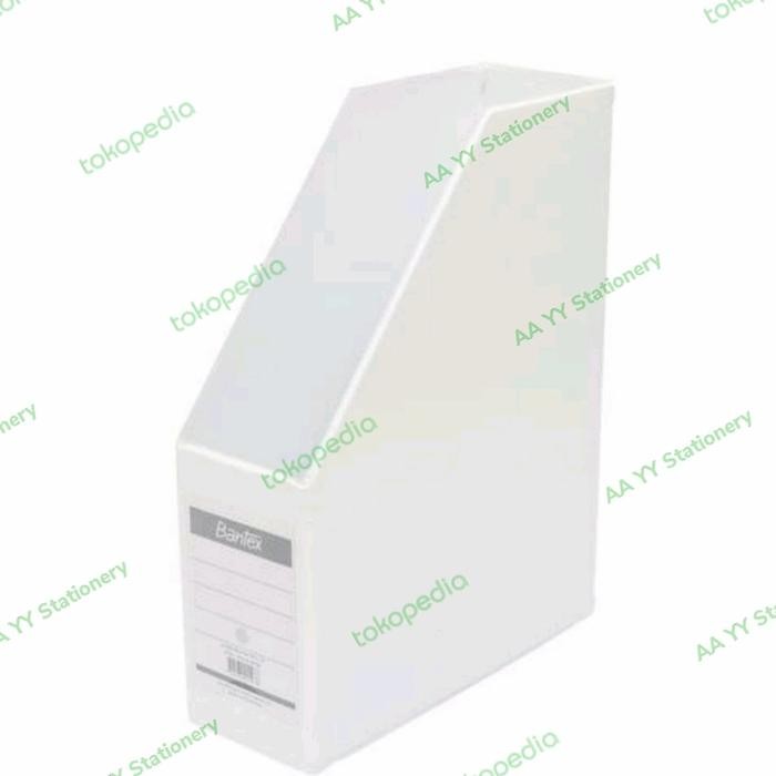 Terlaris Box file Bantex 4011 (putih) folio 10cm SALE