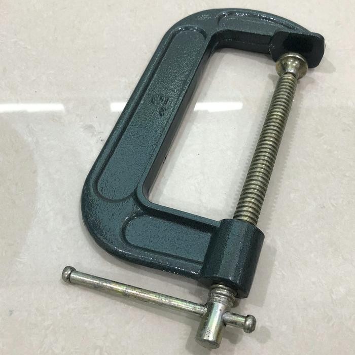 Klem C 8 Inch Penjepit - Catok Kayu - Clamp G Alat Jepit Kayu Besi Great