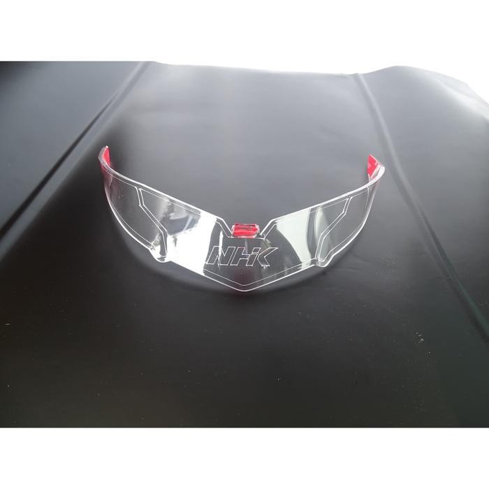 SIAPKIRIM Spoiler helm NHK GP PRO / TERMINATOR RACE Bening / Clear READY STOCK