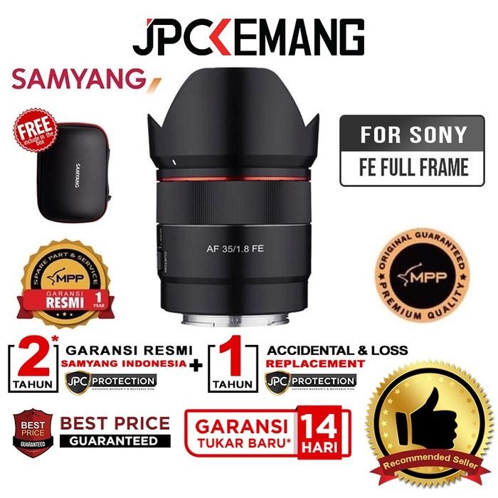 x3ad- Samyang Af 35Mm F1.8 Fe Sony Samyang 35Mm F/1.8 For Sony E Full Frame Garansi Resmi