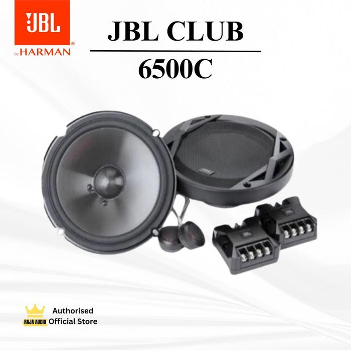 Speaker Split 2-Way 6.5 Inch JBL CLUB 6500C Speaker pintu mobil Midbass+Tweeter+Crossover Pasif