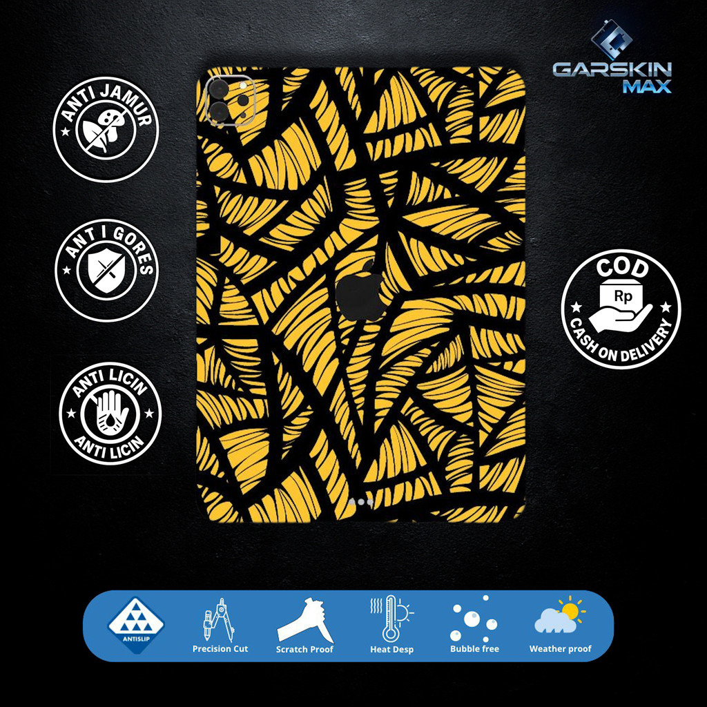 Garskin Skin ipad pro M1 dan M2 - Fullbody / Backonly | Anti Gores | Bisa Custom | Kode pZz