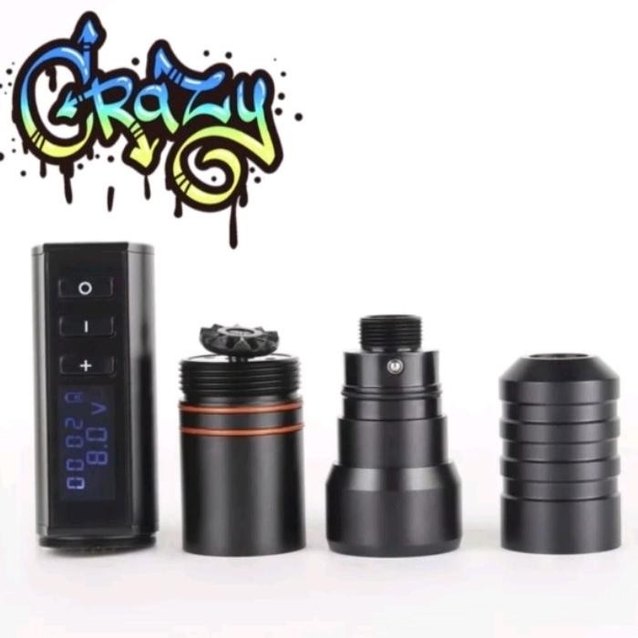 Mesin Tattoo Rotary Pen V2 Wireless Tanpa Kabel Sulam Alis Tato Tatto Promo 