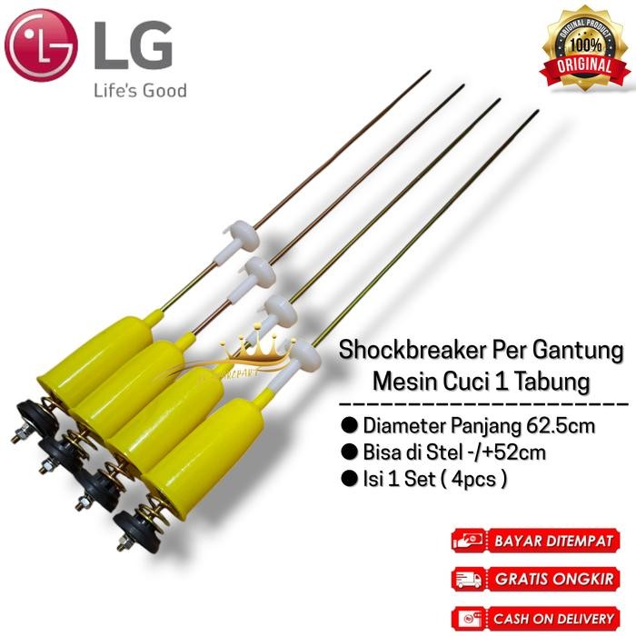 Set 4pcs LG Shockbreaker Suspensi Per Gantung Mesin Cuci 1 Tabung