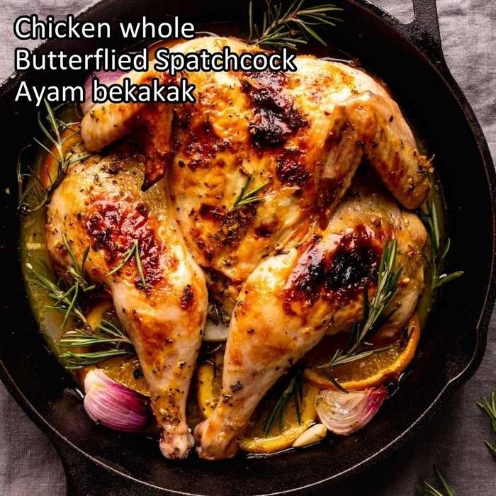 Eat77- Ayam Sogood Chicken Whole Frozen Ayam Utuh Bekakak Spatchcock Butterflied Ulu So Good