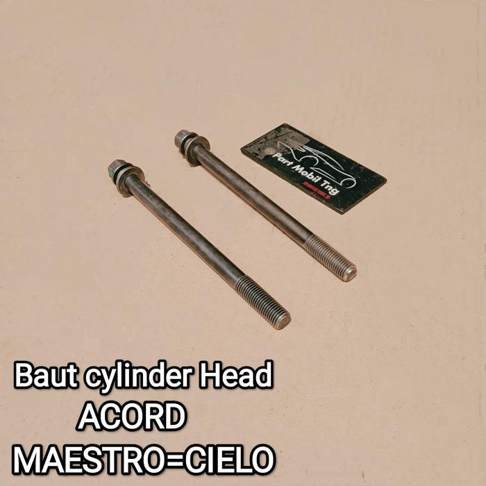 BAUT BOLT BOLD CYLINDER HEAD DEKSEL HONDA CIELO SIELO MAESTRO OK.