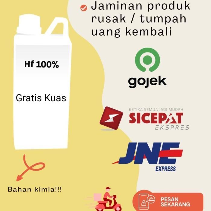 Hf Hydrofluc Acid Cairan Hf Biang Pembersih Kamar Mandi Dengan Gratis Kuas Untuk Jamur Keramik