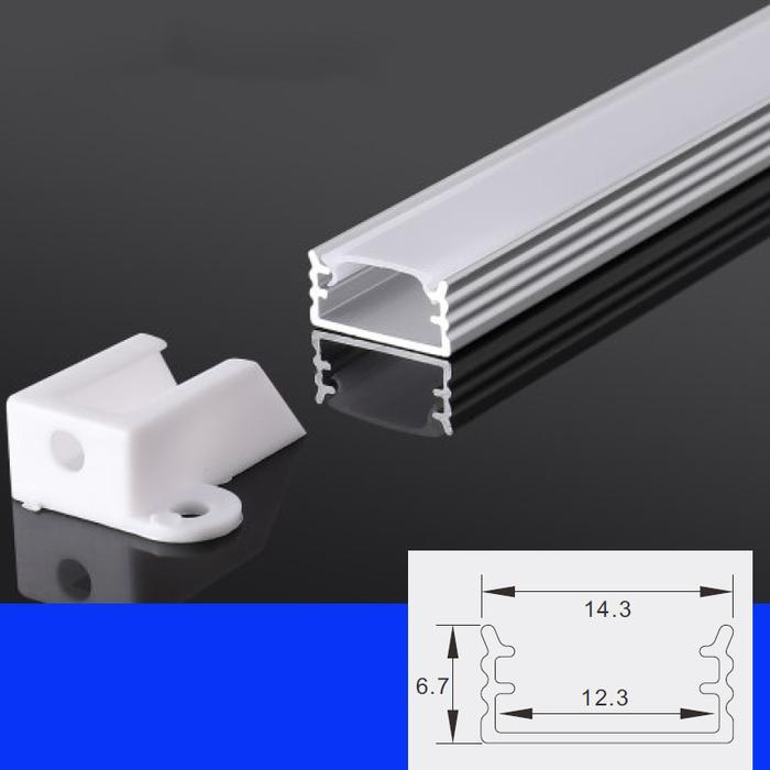 ALUMINIUM LED STRIP U CHANEL HOUSING LED STRIP stok terbatass