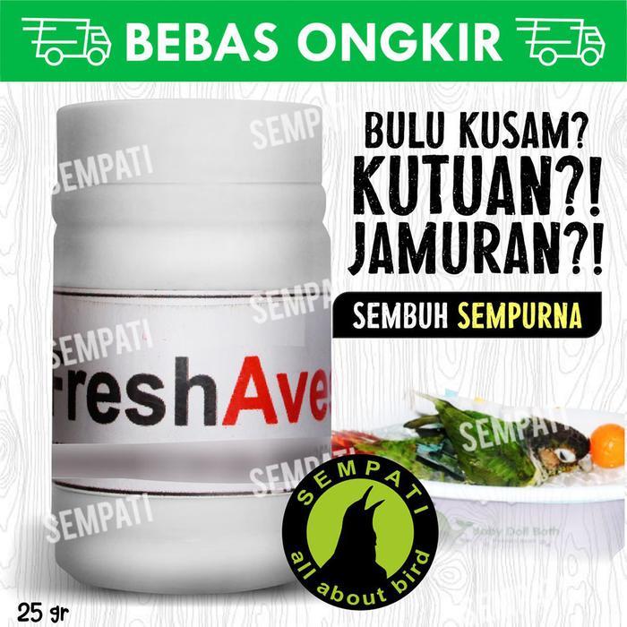 SEMPATI FRESH AVES OM KICAU VITAMIN SUPLEMEN BURUNG SAKIT BULU KUSAM JAMURAN KUTUAN