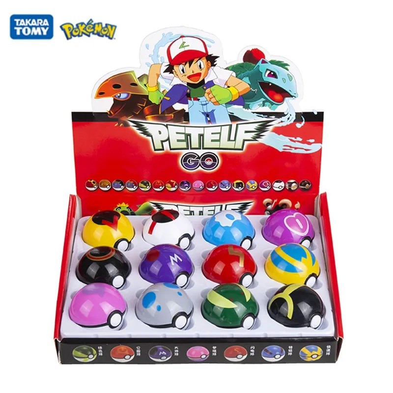 Pokemon Surprise Blind Box Magic Pokemon Ball, Blind Box Mini Ball Toy, Anime Pikachu PokemonPVC