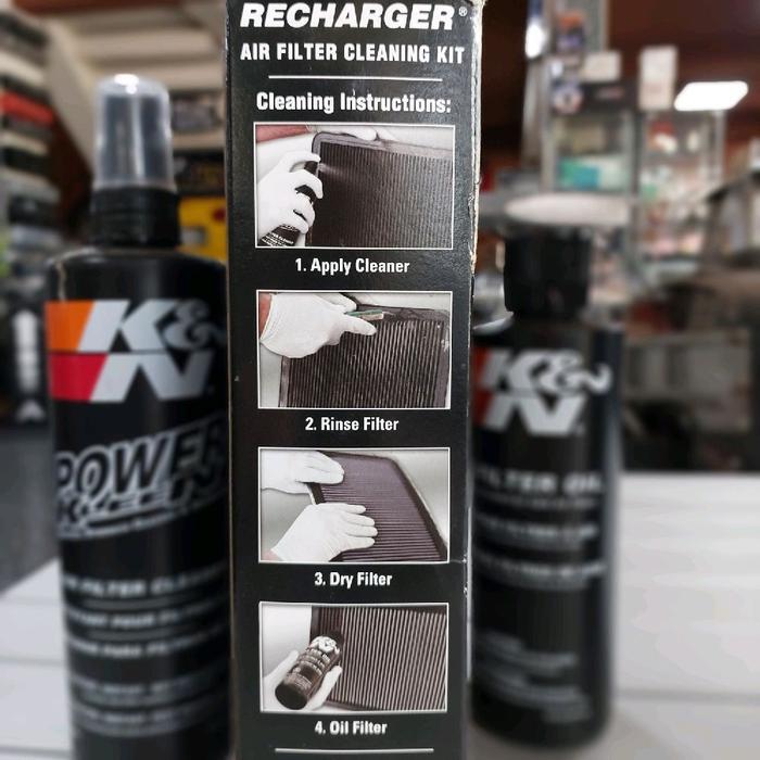 Knn Recharger Kit 99-5050 Knn Filter Cleaner Pembersih