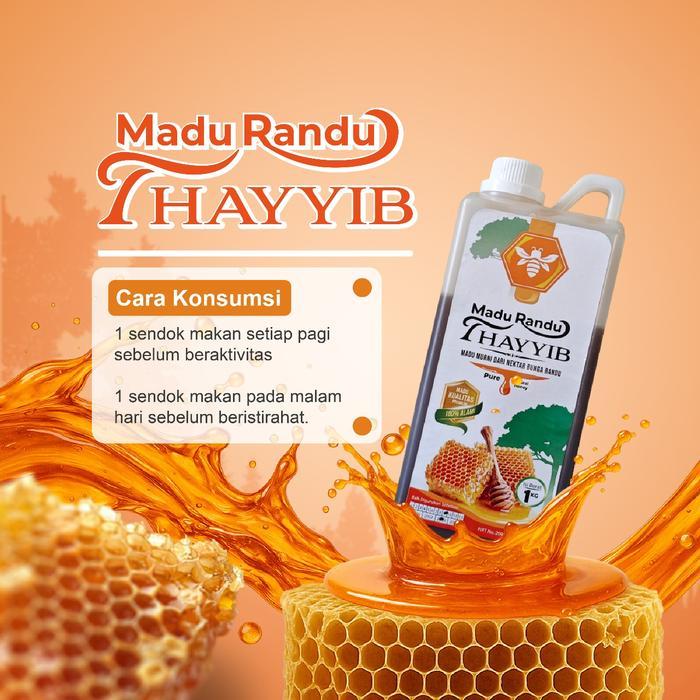 Madu Randu 1kg Thayyib Dari Bunga Randu Alami 1 kg Madu Randu