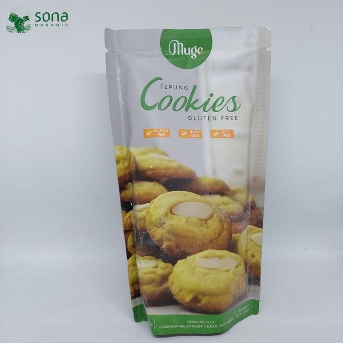 Tepung Cookies Gluten Free 250gr Mugo Tepung Premix Cookies