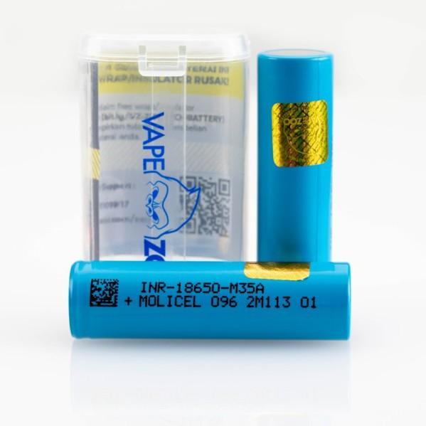 ZOOTECH MOLICEL M35A 10A 3500MAH 18650 BATTERY BY VAPEZOO / MOLICELL