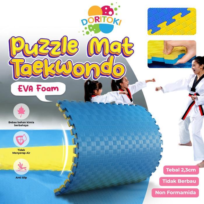Doritoki Matras Taekwondo Karate Matras Evamat Matras Matras Beladiri Matras Eva Puzzle Beladiri