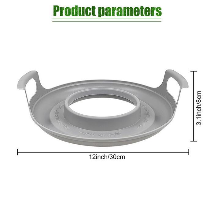Plate Microwave Universal Microwave Cool Caddy Piring MICROWAVE Piringan Tatakan Oven Universal