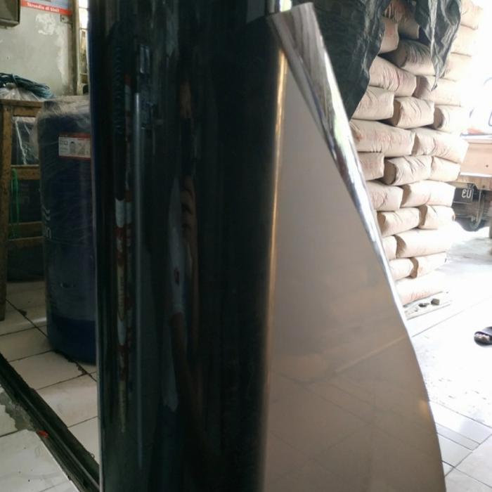 Fiber Pagar Tipis Polos Hitam Dan Putih Bening Meteran Ready Bandung