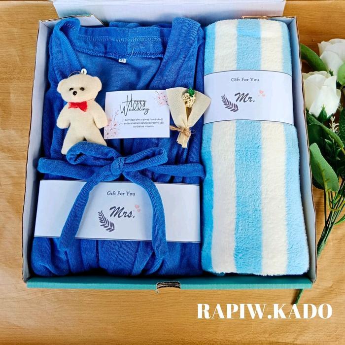 Promo Hampers Handuk Kimono Handuk Seserahan Kimono Set Kado Wedding Kimono PremiumHampers