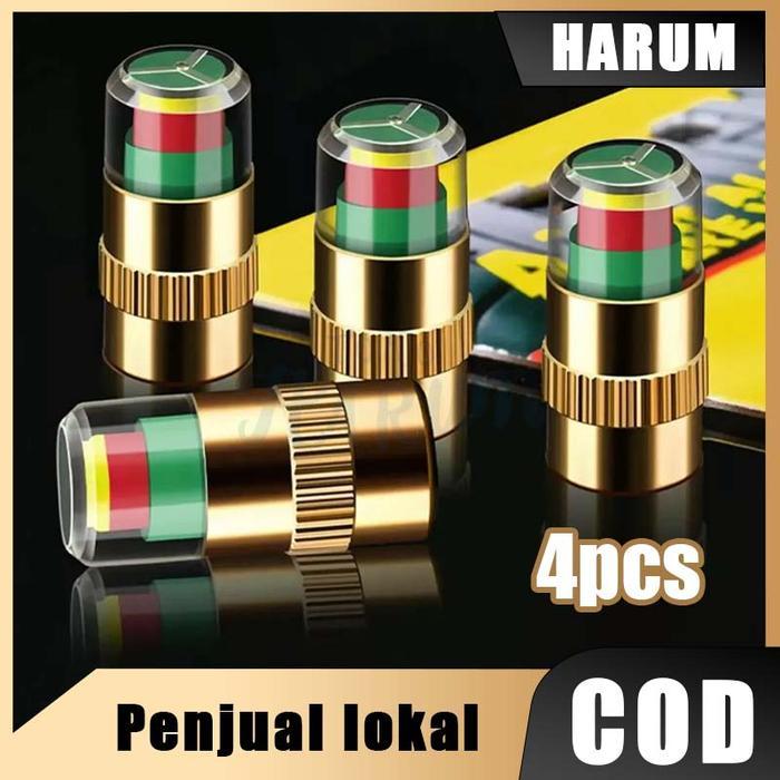 Terlaris Pentil Ban Indikator Tekanan Angin Tutup Pentil Indikator Tekanan Ban Motor Dan Mobil Bahan
