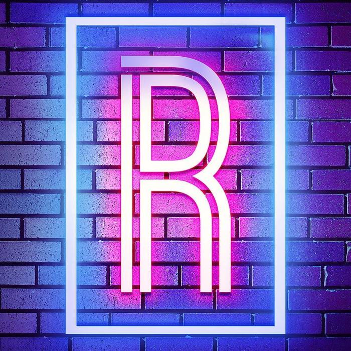 NEW Pajangan Kamar Huruf Alfabet Neon Abjad Nama Aesthetic / Hiasan Dinding Cowok Cewek / Poster
