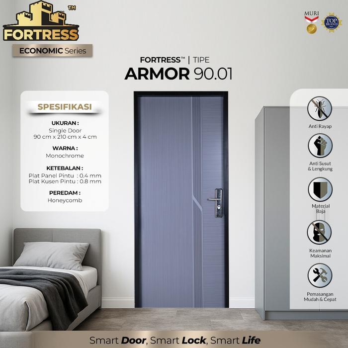 PINTU BAJA FORTRESS TYPE ARMOR PINTU RUMAH FULL SET - ARMOR 01