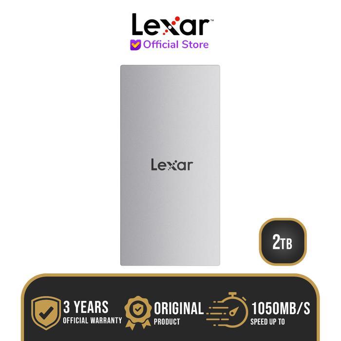 Lexar ES3 SSD External Portable 2TB - 2 TB USB-C 3.2