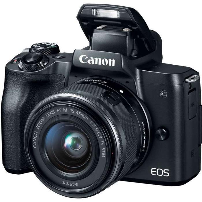 Canon EOS M50 Kit 15-45mm Lens Mirrorless Digital Camera